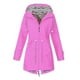 thumbnail image 1 of Chaqueta de esquí impermeable para mujer a prueba Chaqueta de lluvia a prueba para proteger con capucha cálido de invierno ejercicio Salvador Rompevientos, 1 of 4