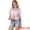 Pink, variant on Women's Crochet Cardigan Tie Front Go Out Short Sleeve Crop Shrug S Pink