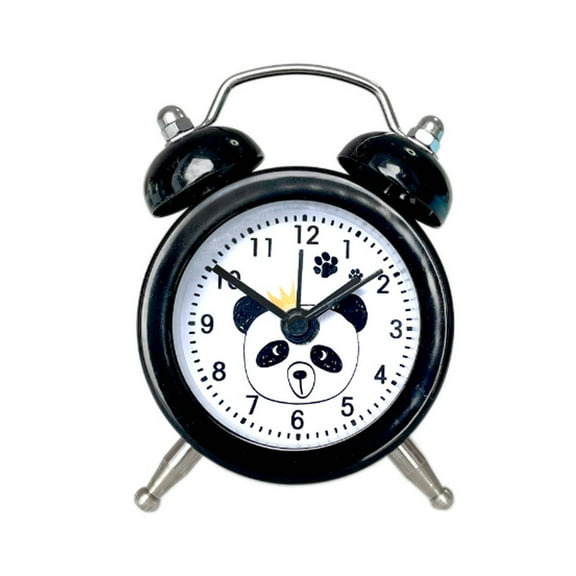 CCOCC Alarm Clock,Small Vintage Alarm Clock,Portable Table Clock,Retro Design Alarm Clock with Clear Numbers