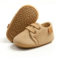 thumbnail image 5 of Toddler Baby Boy Girl Sneakers Leather Soft Crib Anti-slip First Walkers Shoes, 5 of 7