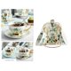 thumbnail image 4 of Juego de Tazas de Té de de 4 Piezas con Platillo, , Estante de Metal, Taza de Té, Café Sunnimix Taza de té clásica, 4 of 8