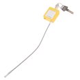 thumbnail image 4 of Candado de bloqueo de seguridad amarillo Kusrkot 2 piezas con llaves grillete para disyuntores anchos o altos, 4 of 8