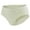 Beige, variant on HOMBOM Briefs Underwear for Women Full Coverage Seamless Beige Stretch Cotton Ladies Panties L