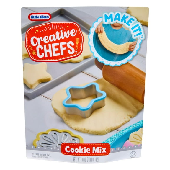 Creative Chefs Organic Cookie Mix with Make-It Mix Play Sand, Ages 3 