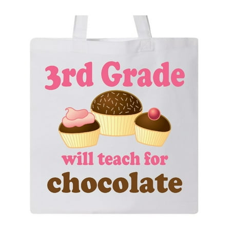 3rd Grade Teacher Cupcakes Tote Bag White One Size