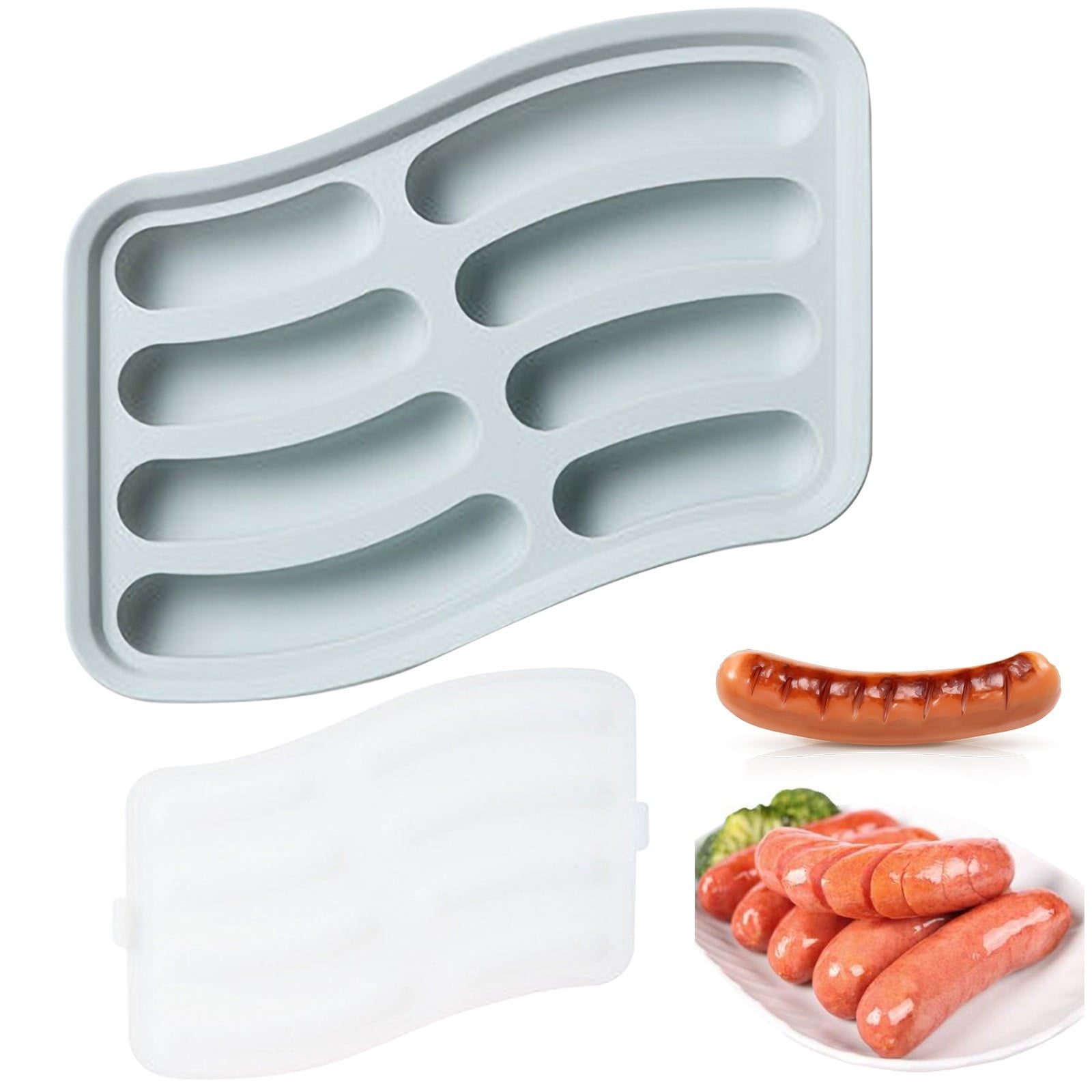 Details about   Children's Silicone Hot Dog Ham Mold Self-made DIY Mold for Egg Sausage 