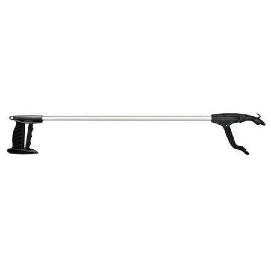 TOUGH GUY 13R142 Trash Grabber,Aluminum,32" L