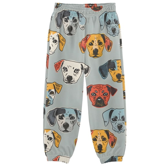 joogoo Dogs Cartoon-c1 Boys' Sweatpants Jogger Pants 5-6Y