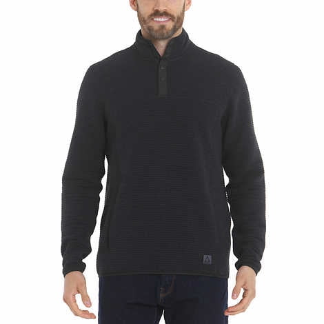 Gerry Mens Quarter Snap Collar Pullover 