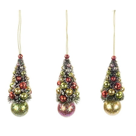set of 12 red green and yellow glittered frosted mini christmas tree ornaments 4 - Mini Christmas Tree Ornaments set of 12 red green and yellow glittered frosted mini christmas tree ornaments 4 - Mini Christmas Tree Ornaments