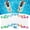 leaf 5-Pack, variant on 3/5/8 Pack Pool Hammock Upgrated Water Pool Floats, 4-in-1 (Hammock, Saddle, Lounge Chair, Drifter) Multi-Purpose Water Pool Float, Non-Stick PVC Material