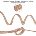 thumbnail image 4 of 26Ft 3mm Flat Copper Ground Strap Nude Copper Wire for Grounding and Reducing Noise 0.8mm Thick Colorful, 4 of 9