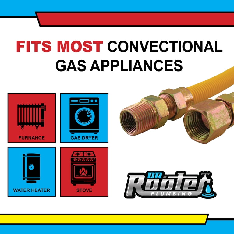 Gas Line Connector Kit, 48-Inch Hose photo 5