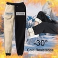 thumbnail image 5 of Womens Jogging Pants Thermal Lined Sweatpants, 5 of 5