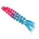 thumbnail image 3 of Extensiones de cabello de colores Extensiones de cabello de burbujas ligeras Extensión de cola de caballo con lazo para el cabello Accesorios para el día del cabello loco para niñas y niños, 3 of 6
