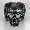 thumbnail image 3 of Stainless Steel Antique Retro Style Skull Death Gothic Punk Biker Halloween Party Ring, 3 of 4