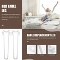 thumbnail image 4 of 4pcs Foldable Hairpin Legs Metal Legs for Furniture Folding Table Computer Table, 4 of 8