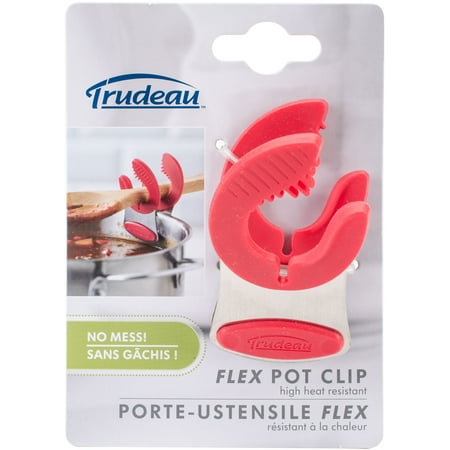 - Trudeau Maison Stainless Steel Flex Pot Clip-Red