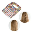 thumbnail image 5 of Unique Bargains 1 Pc Vintage Portable Hair Insert Comb Colorful Acetate Sheet, 5 of 5