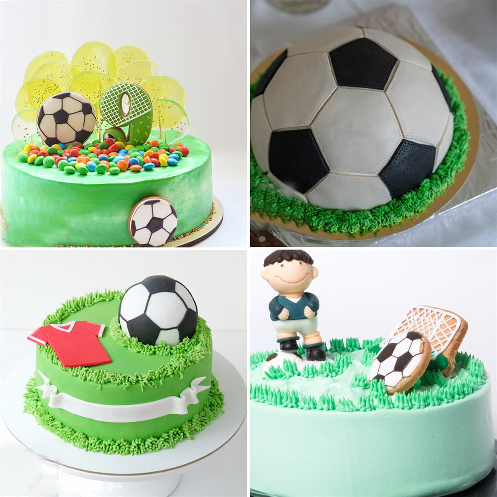 Football Cake Design ⚽️ #cakedesign #cakedecorating #cookies #leewan_sweets  | Instagram