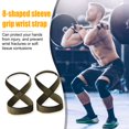 thumbnail image 4 of Padded Figure 8 Deadlift Training Straps Durable Pull-Ups Straps for Gym Fitness, 4 of 9