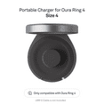 thumbnail image 3 of Oura Ring 4 Charging Case - Size 4 - Up to 5 Ring Charges, 3 of 10