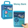 thumbnail image 3 of Neinkie Kids Money Bank Password Code Lock Fingerprint Chirtmas Birthday Auto Scroll Money Electronic ATM Toy for Kids, 3 of 9