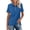 #Blue, variant on Women's Polo Shirts Cotton 3-Button Short Sleeve Collared Tops Summer Cool Shirt Uniform Casual Shirts Women's Short Sleeve Shirts Summer Down Collared Tops Casual Loose Tees White S