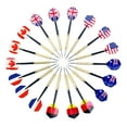 thumbnail image 6 of Addmotor 18 Pieces 6 Sets Steel Needle Tip Darts With National Flag Flight Flights National Flag, 6 of 9