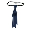 thumbnail image 2 of Corbata de hombre Yinane preatada para mujer de lazo azul, 2 of 8
