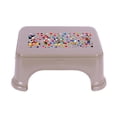 thumbnail image 2 of Bath Stool For Bathroom, Disney Team Mickey Stool For Bathing, Plastic, Lightweight, Versatile & Comfortable Design (Brown) Pack Of 4, 2 of 4