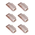 thumbnail image 3 of Teeth Metal Wig Clips,40pcs Hair Wig Clips Wig Clips Snap Hair Wig Clips Elevated Design, 3 of 14