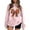Pink, variant on Fiaer Thanksgiving Sweatshirts for Women Leaf Graphic Long Sleeve Pullovers Crew Neck Baggy Fashion Plus Size Tops Red L