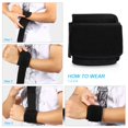 thumbnail image 3 of WALFRONT 1PC Hand Wrist Support Brace Neoprene Silicon Hand Palm Wrist Brace Support Weight Lifting Strap Wrap for Men and Women (Black), 3 of 7