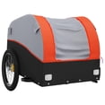 thumbnail image 3 of vidaXL Bike Trailer Kids Bicycle Cargo Wagon Buggy Carriage Cycle Trailer Iron, 3 of 6