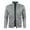 Light Gray, variant on Sweaters for Men - Autumn Winter Solid Zipper Neck Long Sleeve Fashion Knit Sweater Jacket, Coat - Style Design, Sweatshirt - Like Softness, Daily Casual Wear, Men's Clothing