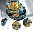thumbnail image 3 of Personalized Boho Guardian Angel Suncatcher Stained Glass Stained Glass Window Hanging Home Decor Garden Halloween Christmas Wedding Housewarming Gifts, 3 of 6