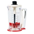thumbnail image 1 of Mezclador y dispensador de masa - Dispensador de masa para panqueques - Dispensador de panqueques - Dispensador de masa con mango exprimidor - 900 ml, 1 of 3