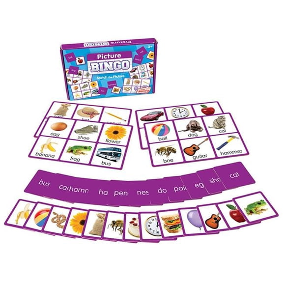 Picture Bingo Matching Game - 2 Each
