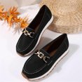 thumbnail image 3 of Women Casual Comfortable Loafers Slip-On Round Toe Soft Bottom, 3 of 10