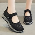 thumbnail image 3 of Mostsola Walking Shoes Women Mesh Comfort Orthopedic Shoes Adjustable Non Slip Mary Jane Shoes, 3 of 6