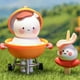 thumbnail image 2 of POP MART BOBO COCO Go Comping Series Blind Box Toys, Guess Bag Mystery Box, Mystery Caixa Action Figure Surpresa Cute Model Birt, 2 of 5