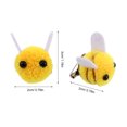 thumbnail image 2 of PTOOTP 10Ud Broches De Animal Abeja En Color Amarillo Para Mujer Con Detalles Intrincados, 2 of 6