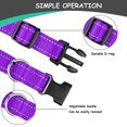 thumbnail image 4 of Reflective Nylon Dog Collars 2pcs,with Quick Release Buckle,Adjustable Safety Nylon Collars for Small Medium Large Dogs, 4 of 7