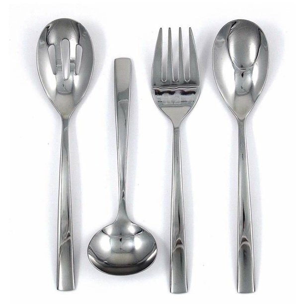 President 4Pc. Flatware Hostess Set in Mirror Finish