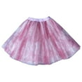thumbnail image 2 of KkSLirnhs 3 Years Girls' Stylish Summer Bubble Skirt with Ruffled and Elastic Waist Lightweight Tutu Toddler Kids Tulle Tiered Mesh Skirt Princess Party Dress Layered Skirt For Little Girls Pink, 2 of 7