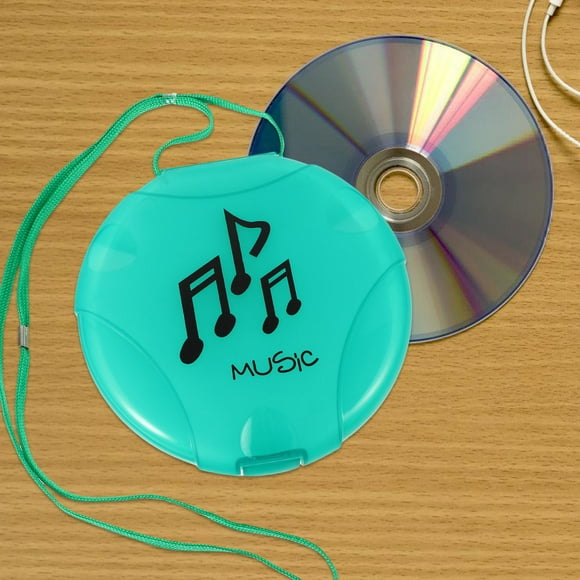LOLIPPYY Resistente Verde Para Almacenamiento De Discos Cd Y Dvd Con Compacto Y Elegante