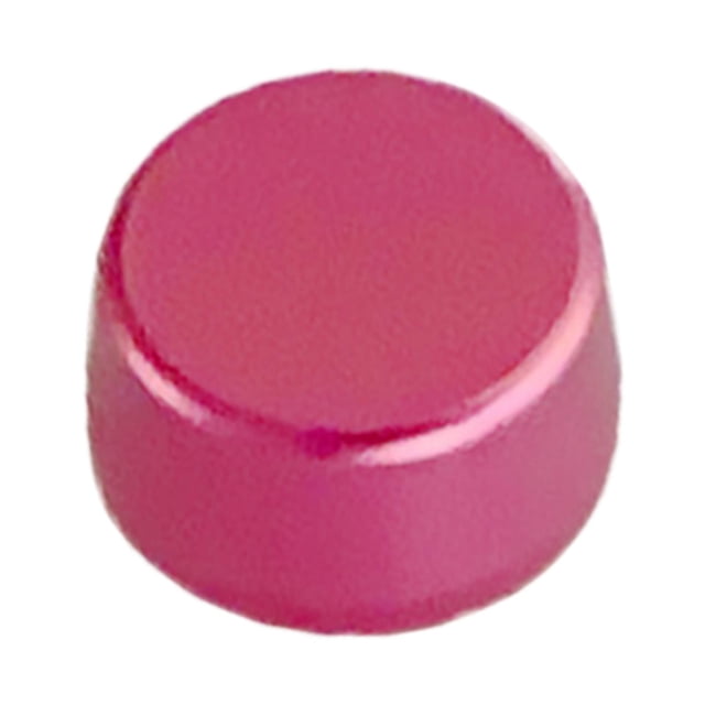 Perillas de teclado mecánico, perilla mejorada para teclados mecánicos para jugar, piezas de repuesto, perilla redonda de Metal para C65 Ik65 Rosa