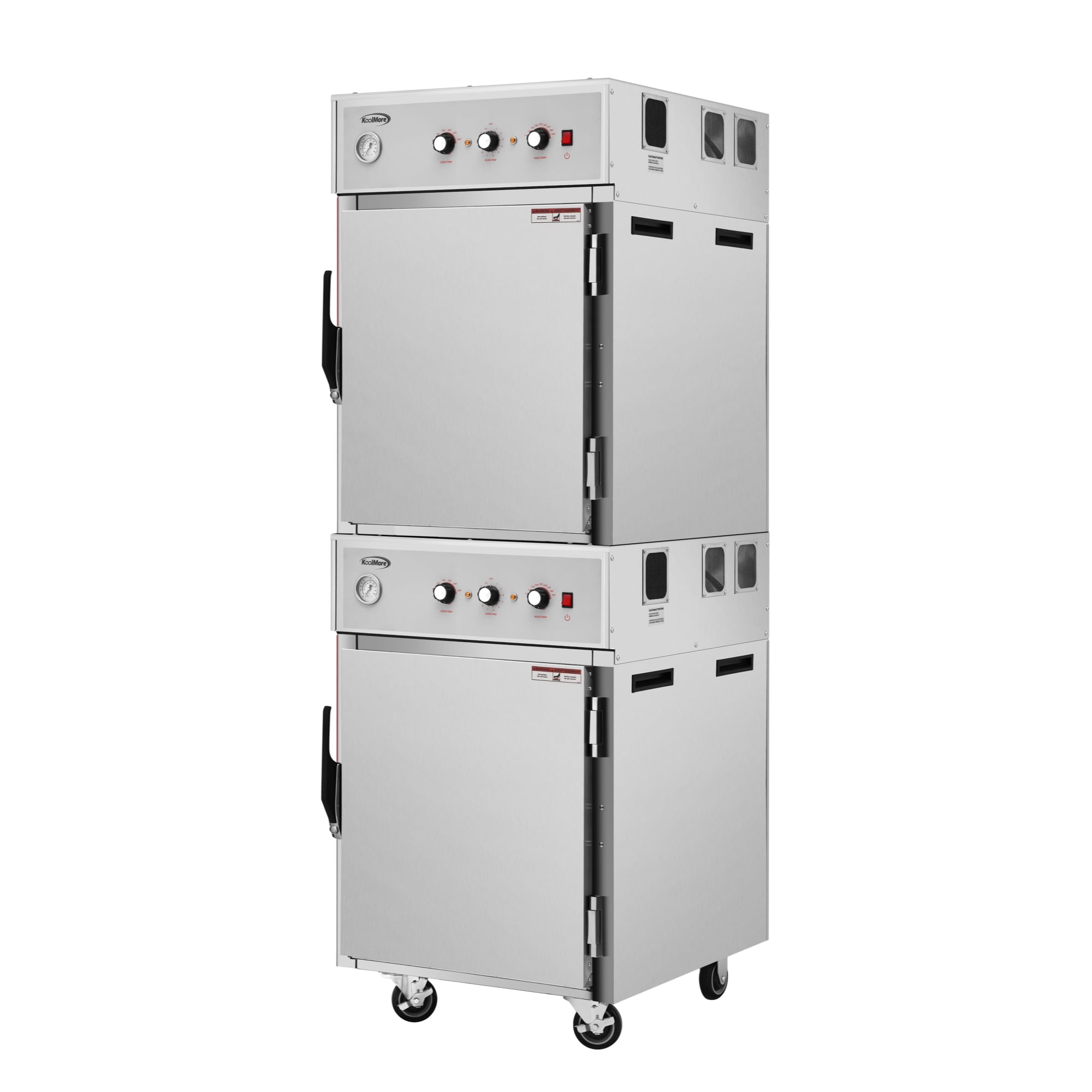 8-Pan Full-Size Commercial Cook And Hold Oven 3,000W/240V in Stainless-Steel (KM-CCAH3-2D)