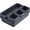 dark gray, variant on 8PCS Plastic Drawer Organizer, 3 Sizes Versatile Desk Drawer Organizer Trays, Drawer Dividers, Organization and Storage Bins for Tools, Office, and Makeup
